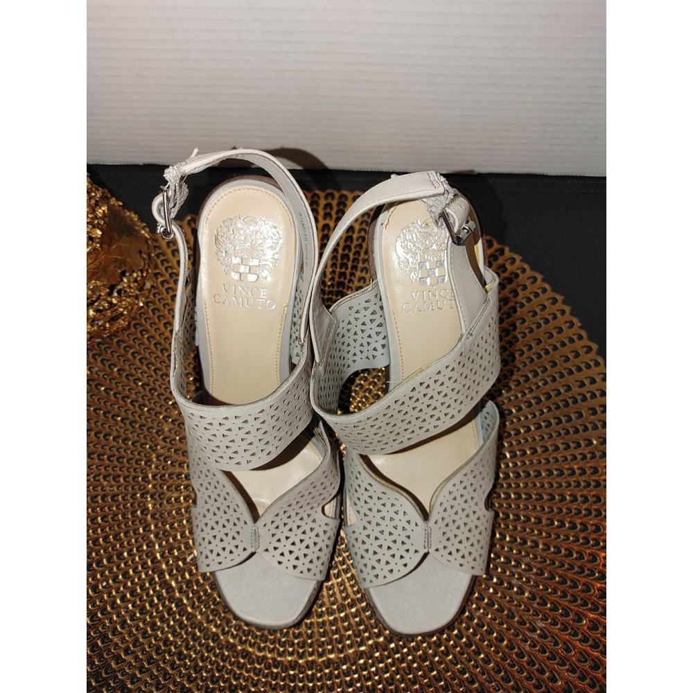 Vince Camuto Delinda Wedges Size 8.5 - Picture 3 of 6
